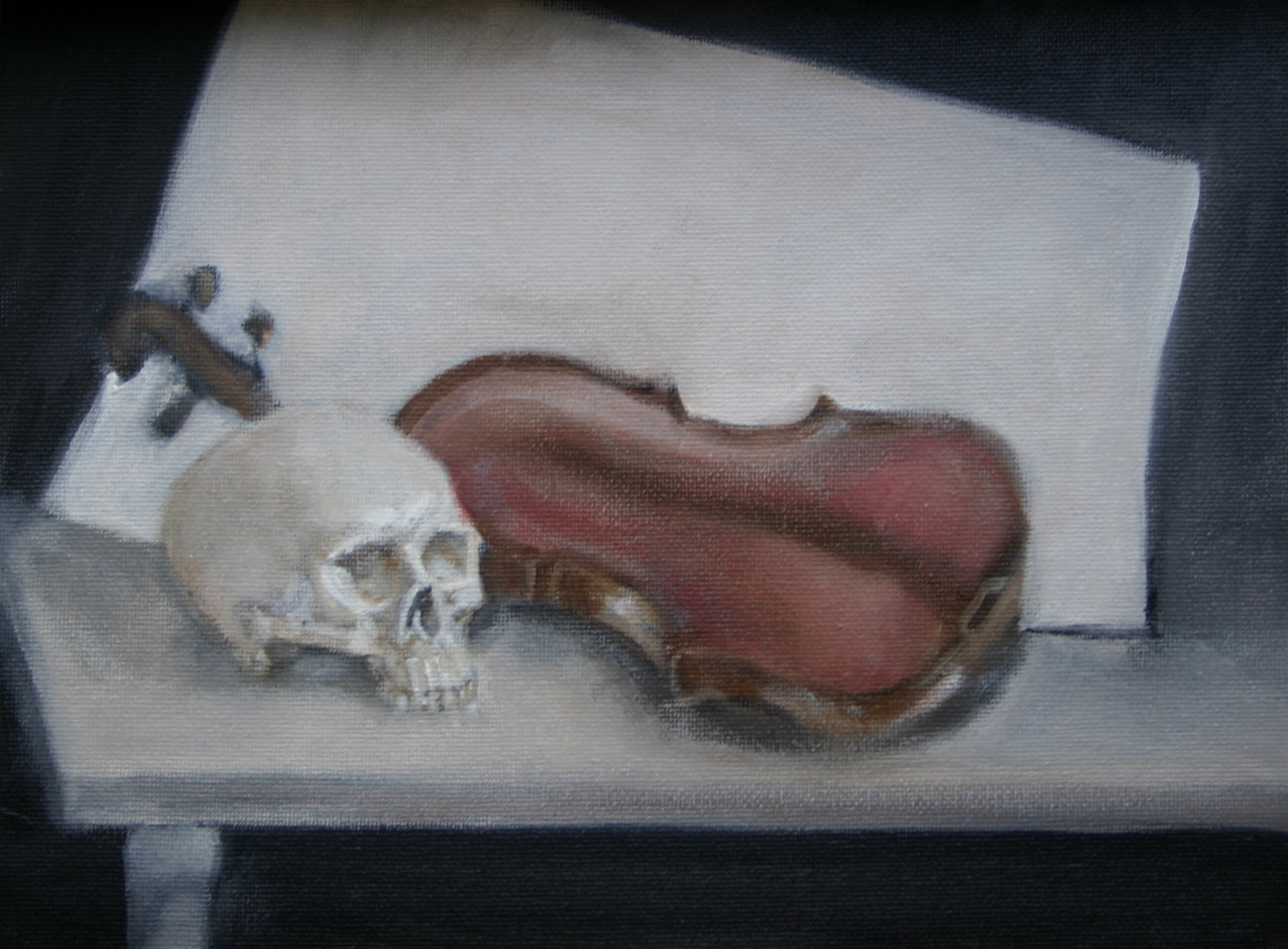 Vanitas with Violin (Study), 2005