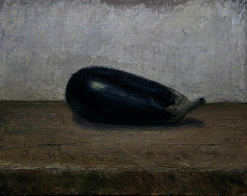 William Eric : Eggplant and plank, 2006.